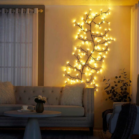 Glowing Tree Branch Decor LED Wall Lamp Carvallo