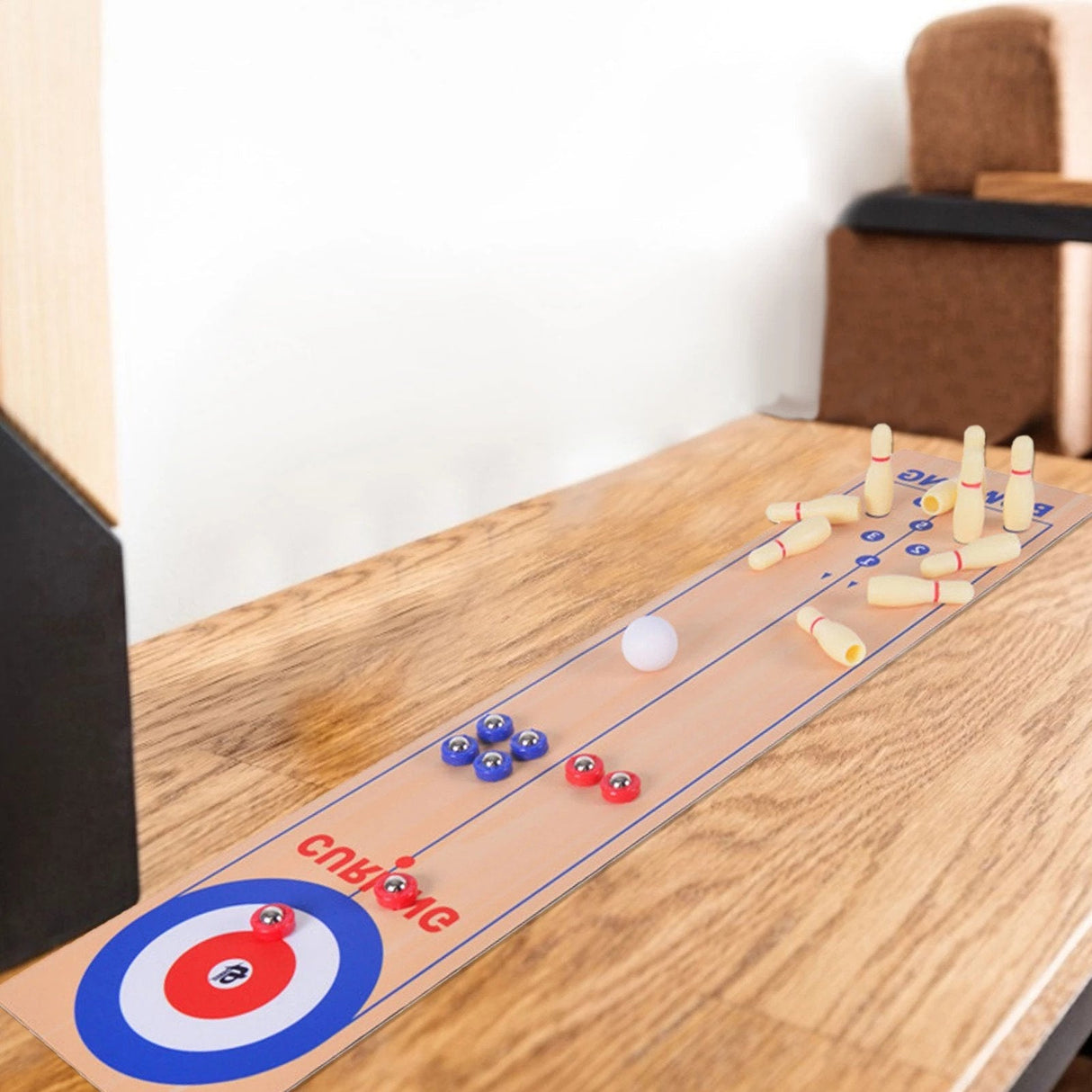 3-i-1 Bordshuffleboardspel Carvallo