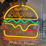 NeonTaco – LED Neonbord med Tacos Design | Stämningsfull Belysning Carvallo