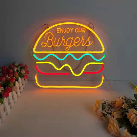 NeonTaco – LED Neonbord med Tacos Design | Stämningsfull Belysning Carvallo