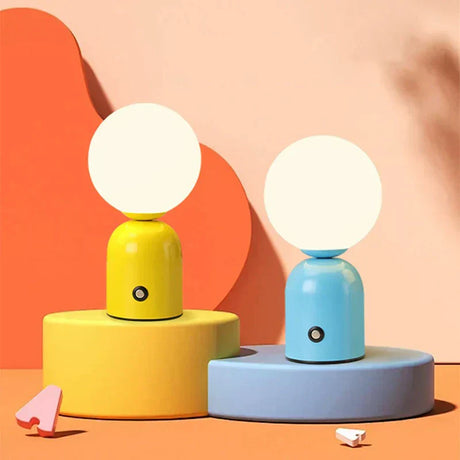 GlowLuxe - Uppladdningsbar LED Bordslampa, Trådlös och Dimbar Carvallo