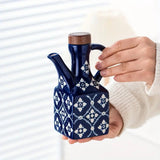 Talavera keramik trälock oljadispenserflaska Carvallo