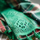 Tartan Virkad Spets Frans Gardin Carvallo