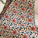 Tavira Floral Leaf Bomull Badhandduk Carvallo