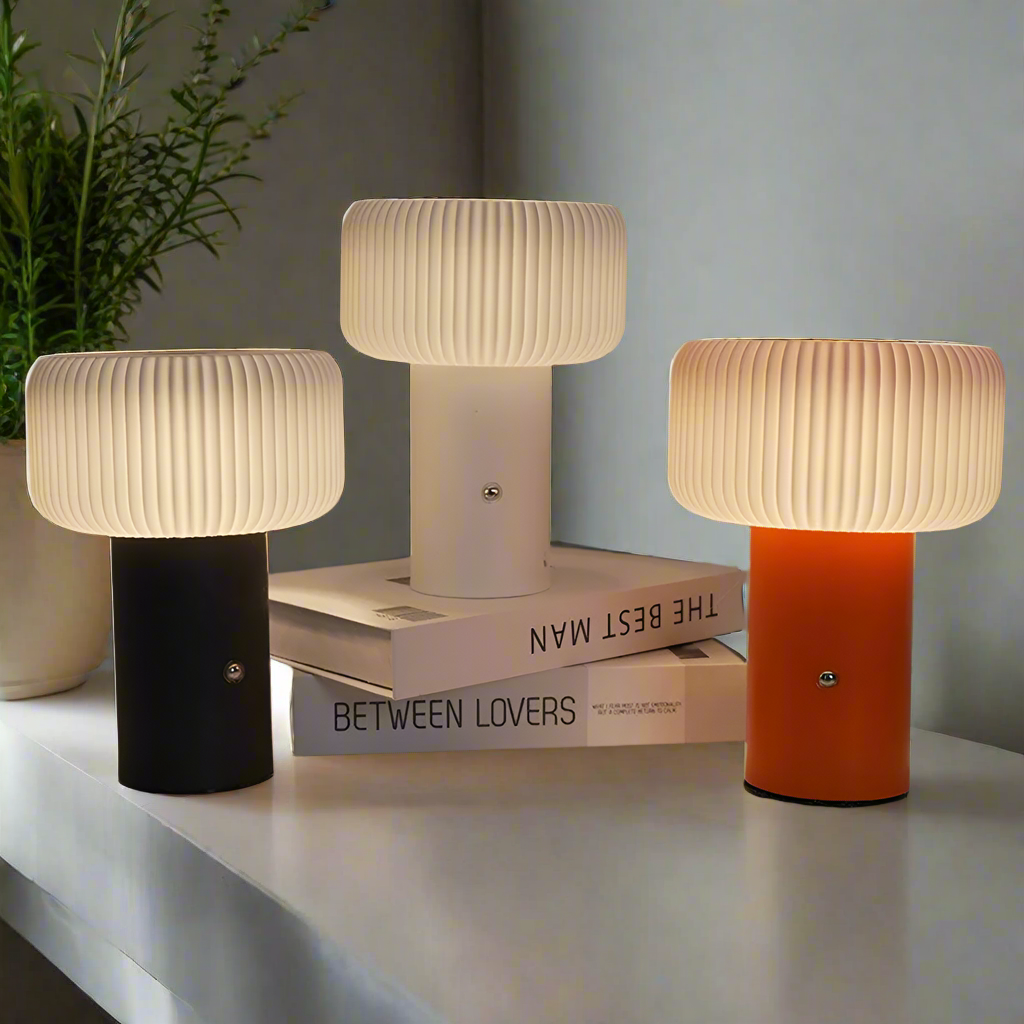 MushGlow - Justerbar Svampbordslampa För en Mysig Stämning Carvallo