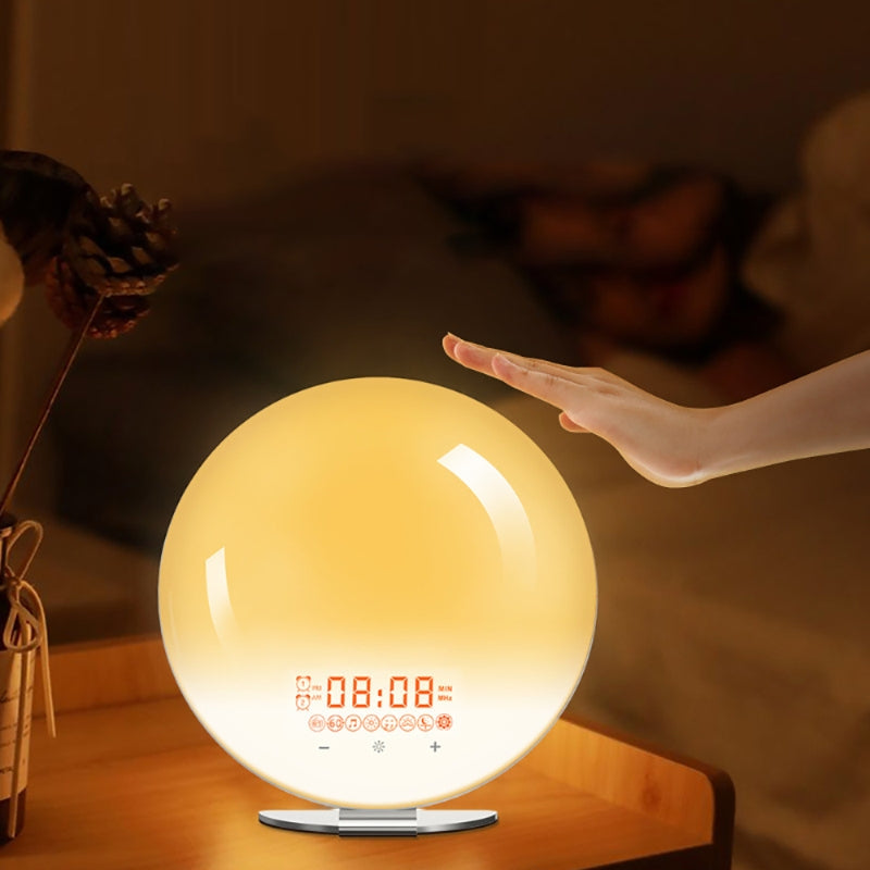 Wake-Up Light Alarm Clock med Soluppgångssimulering Carvallo