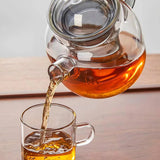 Modern glas teapot med infuser – 680ml borosilicate tea maker Carvallo