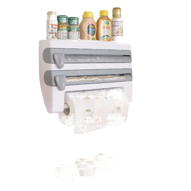 Carvallo – Väggmonterad hushållsfilmhållare för modern kök Carvallo