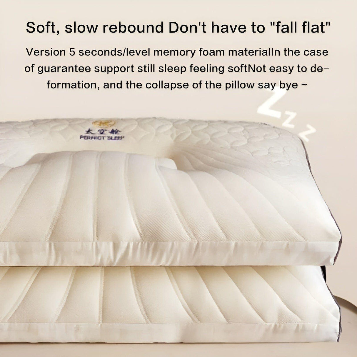 TheraRest Kudde - Ergonomisk Cervikal Premium Sova Kudde Carvallo