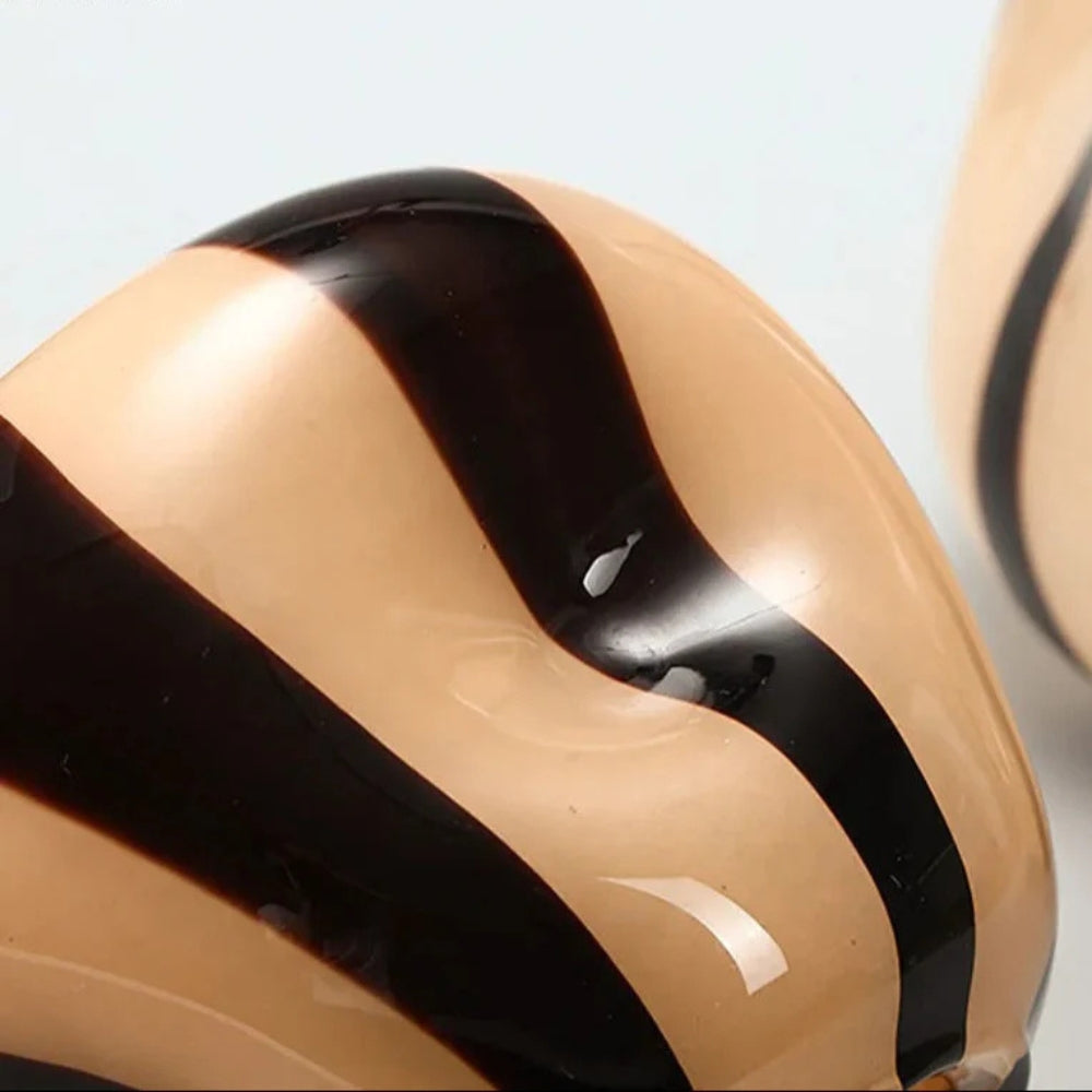 Thurid Glas Randig Pump Vas Carvallo