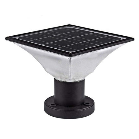 Carvallo Solar-Pollarlampa Utomhus | 3 Ljusfärger | IP65 Vattentät | 4000 mAh Batteri | 17x9,5x11 cm Carvallo