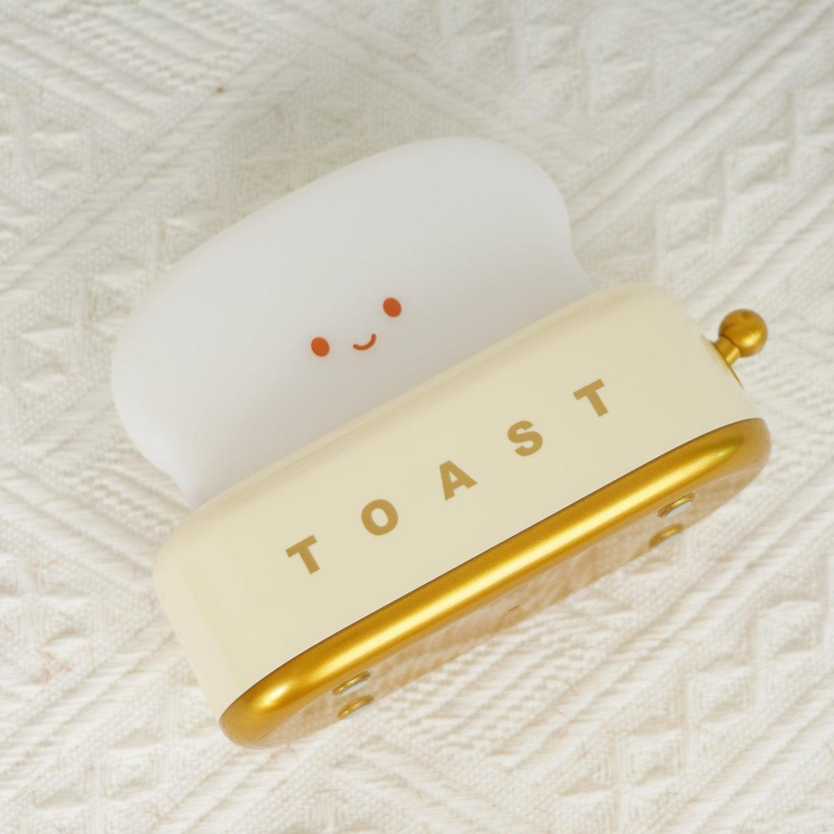 GlowToast Lampa – Bärbar Bröd-Toast Cartoon LED Nattlampa Carvallo
