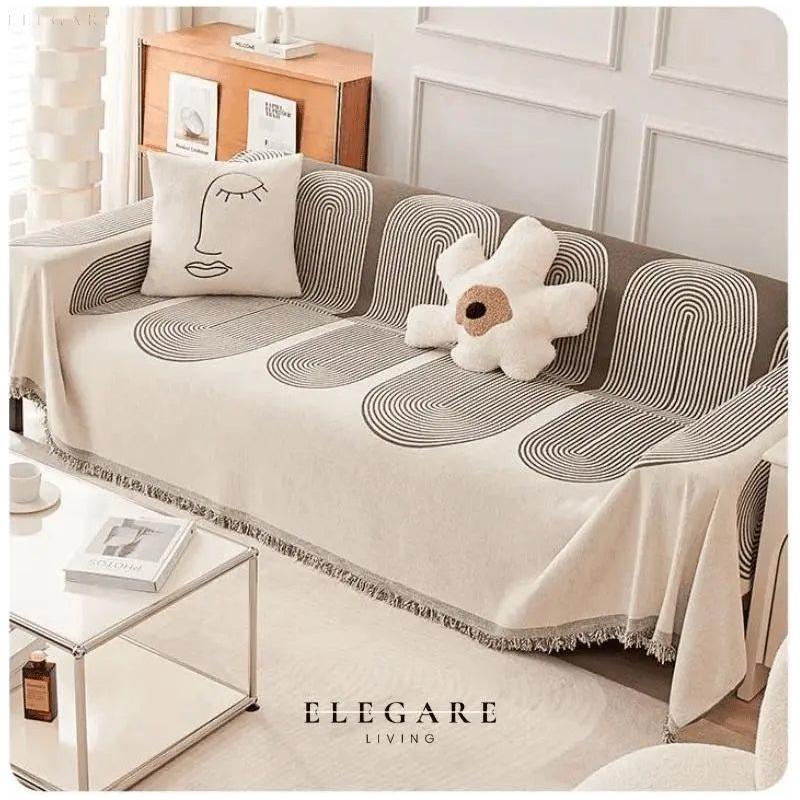 Tofl - Nordisk Bänk Filt: Ge din soffa ett fräscht lyft Carvallo