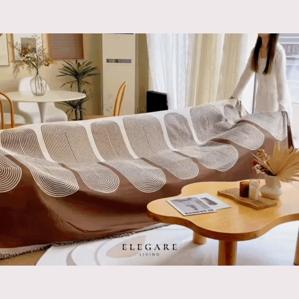 Tofl - Nordisk Bänk Filt: Ge din soffa ett fräscht lyft Carvallo