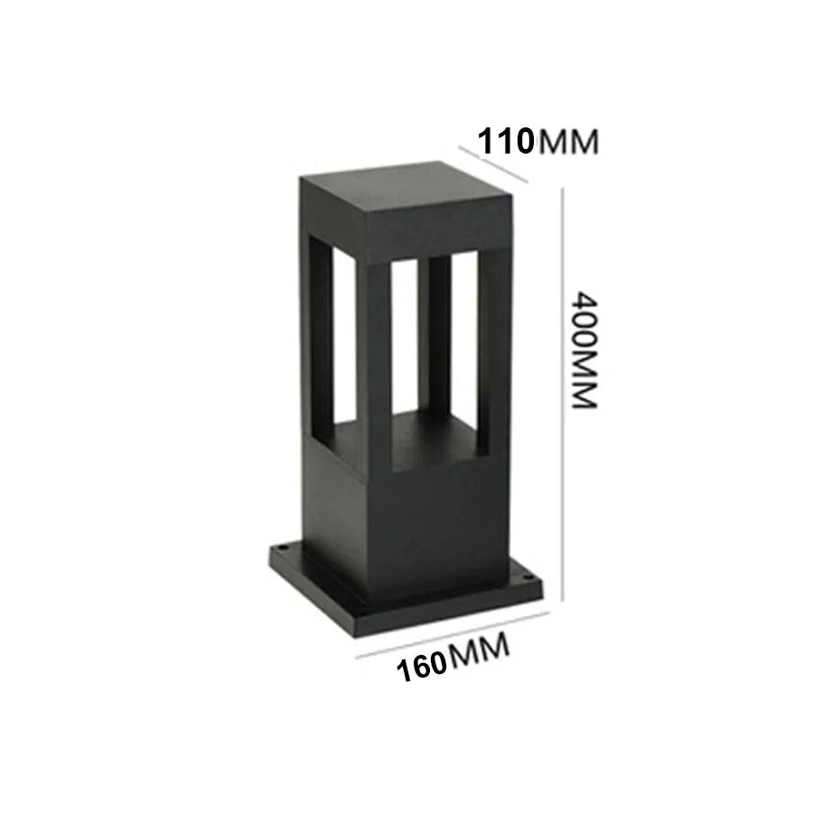 Solar-Driven Trädgårdsgånglamp – Miljövänlig, Vattentät Design Carvallo