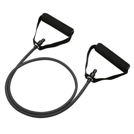 Träningsband med handtag - flera motståndsnivåer-Hemnix-Svart-Hemnix