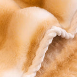 Trendig Vacker Gradient Färg Rand Plush Sofföverdrag Carvallo