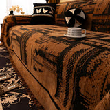 Tribal Geometrisk Chenille Sofföverdrag Carvallo