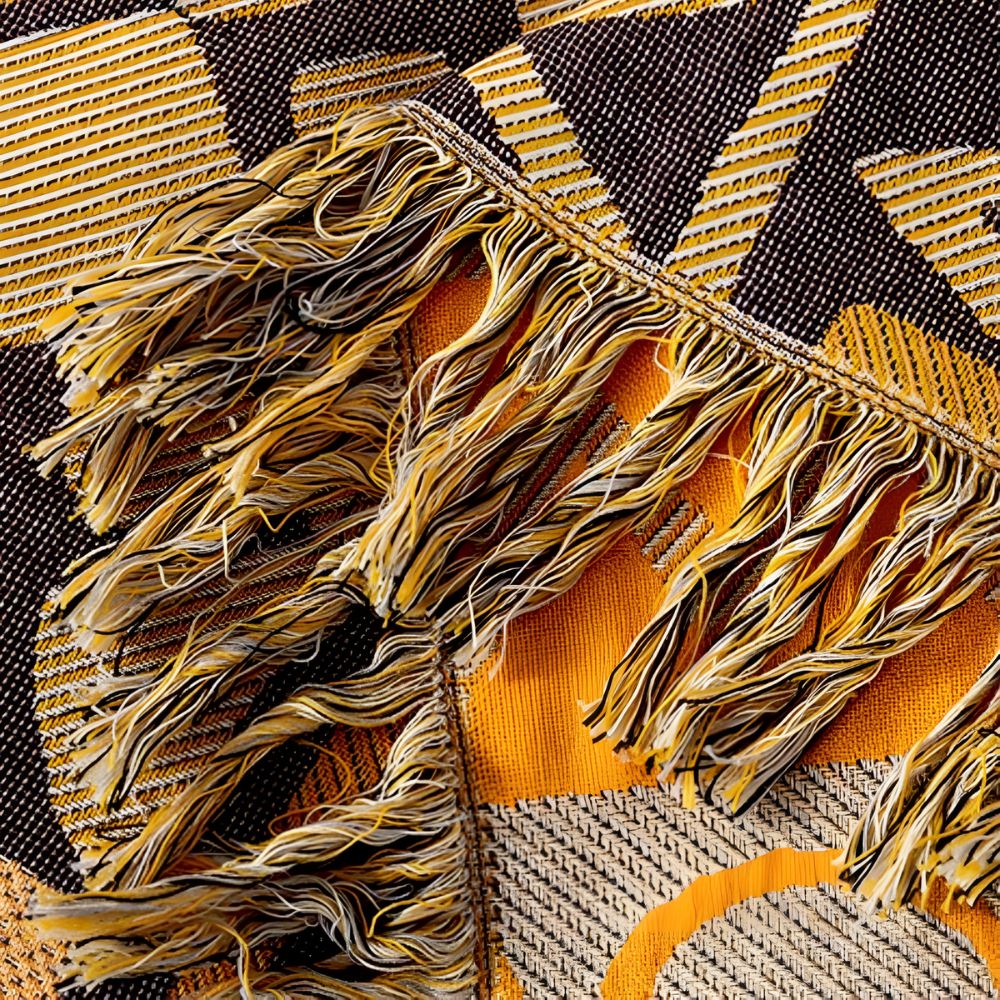 Tribal Patchwork Vändbar Toffel Bomullsfilé Carvallo
