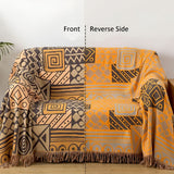 Tribal Patchwork Vändbar Toffel Bomullsfilé Carvallo
