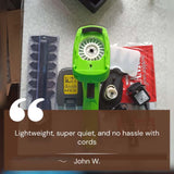 Sladdlös 2-i-1 grästrimmer - Uppladdningsbar häck- och gräsklippare MILA Sverige