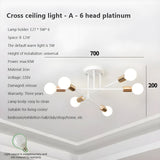 Kreativ LED Hängande Lampa – Vintage Antik Guld Kandelaber för Vardagsrum & Matrum Carvallo