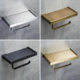 Carvallo – Elegant toalettpappershållare med hyllförvaring Carvallo