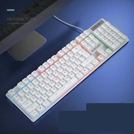 NovaTech – RGB-bakgrundsbelyst mekaniskt speltangentbord MILA Sverige