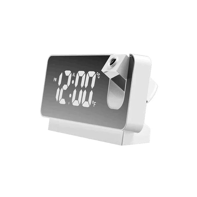 NeoClock - Smart projektionsväckarklocka med LED-skärm Carvallo
