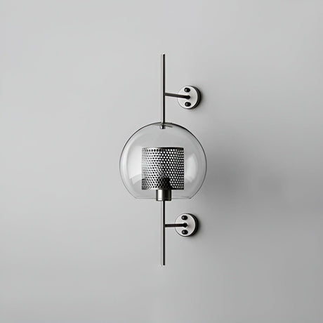 SleekGlass Lampa - Nordisk Elegant Glass Vägglampa för Modern Inredningsdesign Carvallo