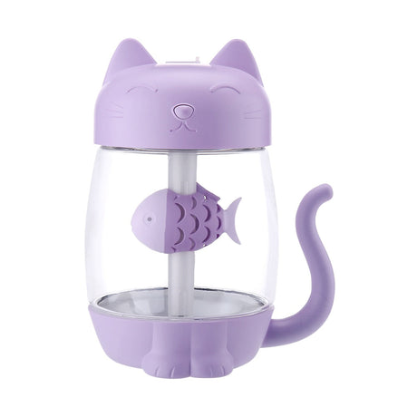 USB Cat Mist luftfuktare-Gadgets-Bellasverige-Lila-Hemnix