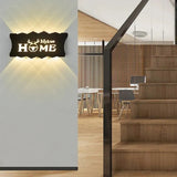 LetterLume – Personlig LED Vägglampa med Buchstäver för Vardagsrum & Sovrum Carvallo