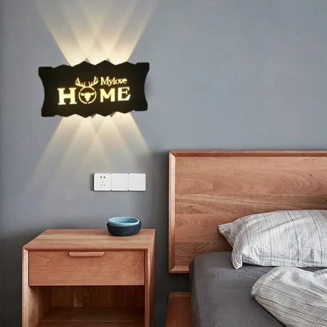 LetterLume – Personlig LED Vägglampa med Buchstäver för Vardagsrum & Sovrum Carvallo