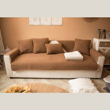 Ultrasoft Teddy Fleece Varm Icke-Glidande Sofföverdrag 90x160 cm Carvallo