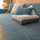 Ultrasoft Teddy Fleece Varm Icke-Glidande Sofföverdrag 90x160 cm Carvallo