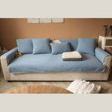 Ultrasoft Teddy Fleece Varm Icke-Glidande Sofföverdrag 90x160 cm Carvallo