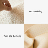 Ultrasoft Teddy Fleece Varm Icke-Glidande Sofföverdrag 90x160 cm Carvallo