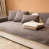 Ultrasoft Teddy Fleece Varm Icke-Glidande Sofföverdrag 90x160 cm Carvallo