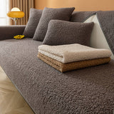 Ultrasoft Teddy Fleece Varm Icke-Glidande Sofföverdrag 90x160 cm Carvallo