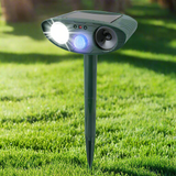 Royaleva Ultrasonic Kaninrepeller – Solenergidriven och Blinkande Ljus – Bli Av Med Kaniner Carvallo