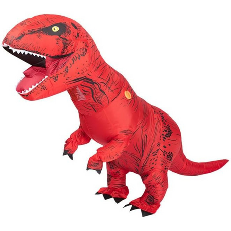 Uppblåsbar dinosauriejumpsuit för vuxna och tonåringar - jättestor helkropps Halloween-kostym MILA Sverige