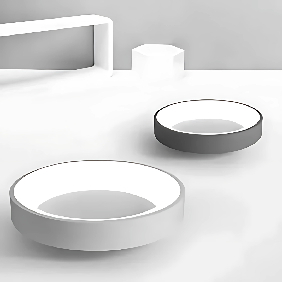 Taklampa LED | Nordisk Rund Modern Flush Armatur Carvallo