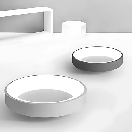 Taklampa LED | Nordisk Rund Modern Flush Armatur Carvallo