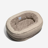 Vattentät ortopedisk hundsäng med mjukt fleece Carvallo