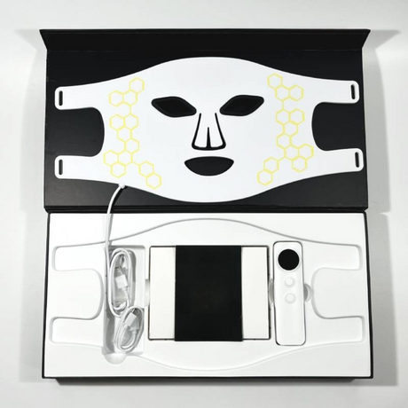 LED Ansiktsmask Ljusterapi Hudvårdsapparat Carvallo