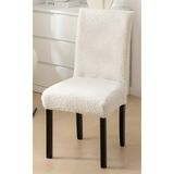 SherpaFit Stolskydd - Mysigt Sträckt Sherpa Matsalsstolskydd Carvallo