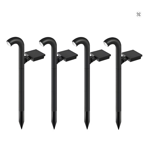 LED Solarlampor för trädgården – Dekorativ väg belysning för gård och uppfart Carvallo