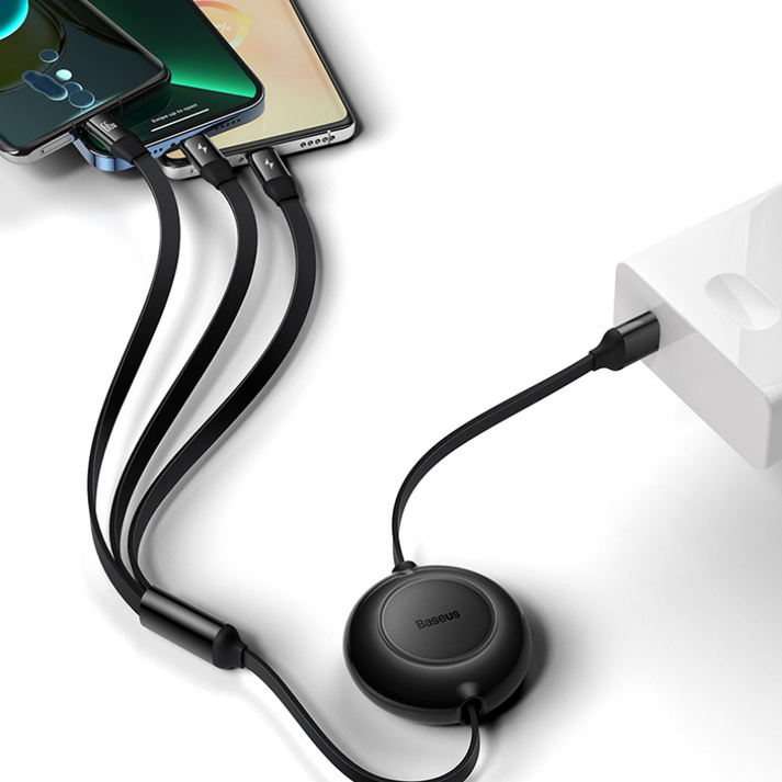 Praktiskt 3i1 laddkabel Carvallo