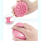 Carvallo Huvudmassageborste Silikon | Främjar Hårväxt & Cirkulation | Anti-Schuppen & Mild Exfolierande Carvallo