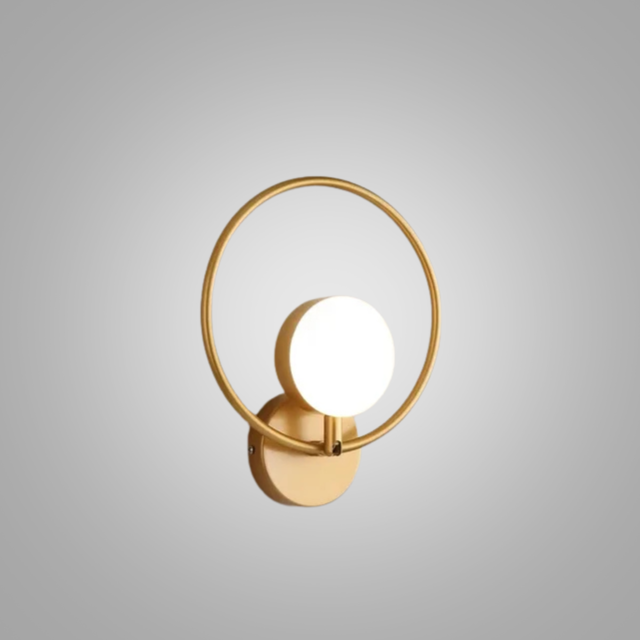 ModernLustre - LED Vägglampa Glassfär | Stämningsfull Belysning för Alla Rum Carvallo